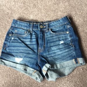 bethany mota high waisted short shorts